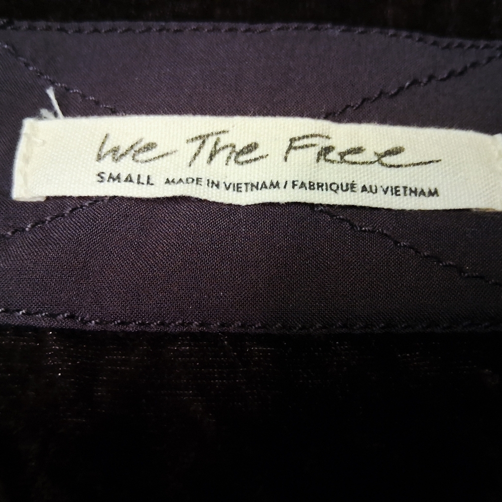We The Free Deep Purple Velvet Jacket - Picture 4 of 7
